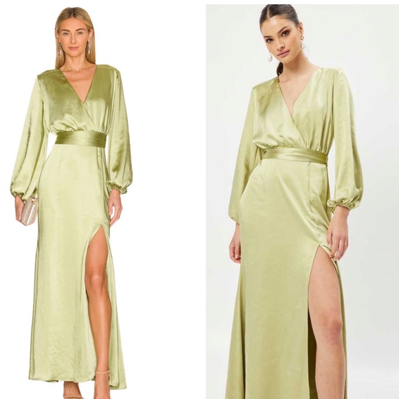Elliatt | Dresses | Elliatt Kai Maxi Dress In Avocado | Poshmark
